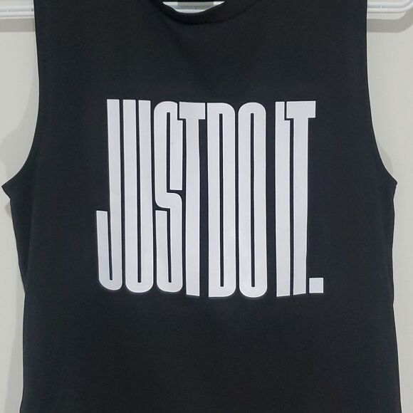 Nike Dri-fit black medium athletic jersey - Picture 2 of 6